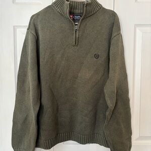 Chaps Men's Olive Sweater